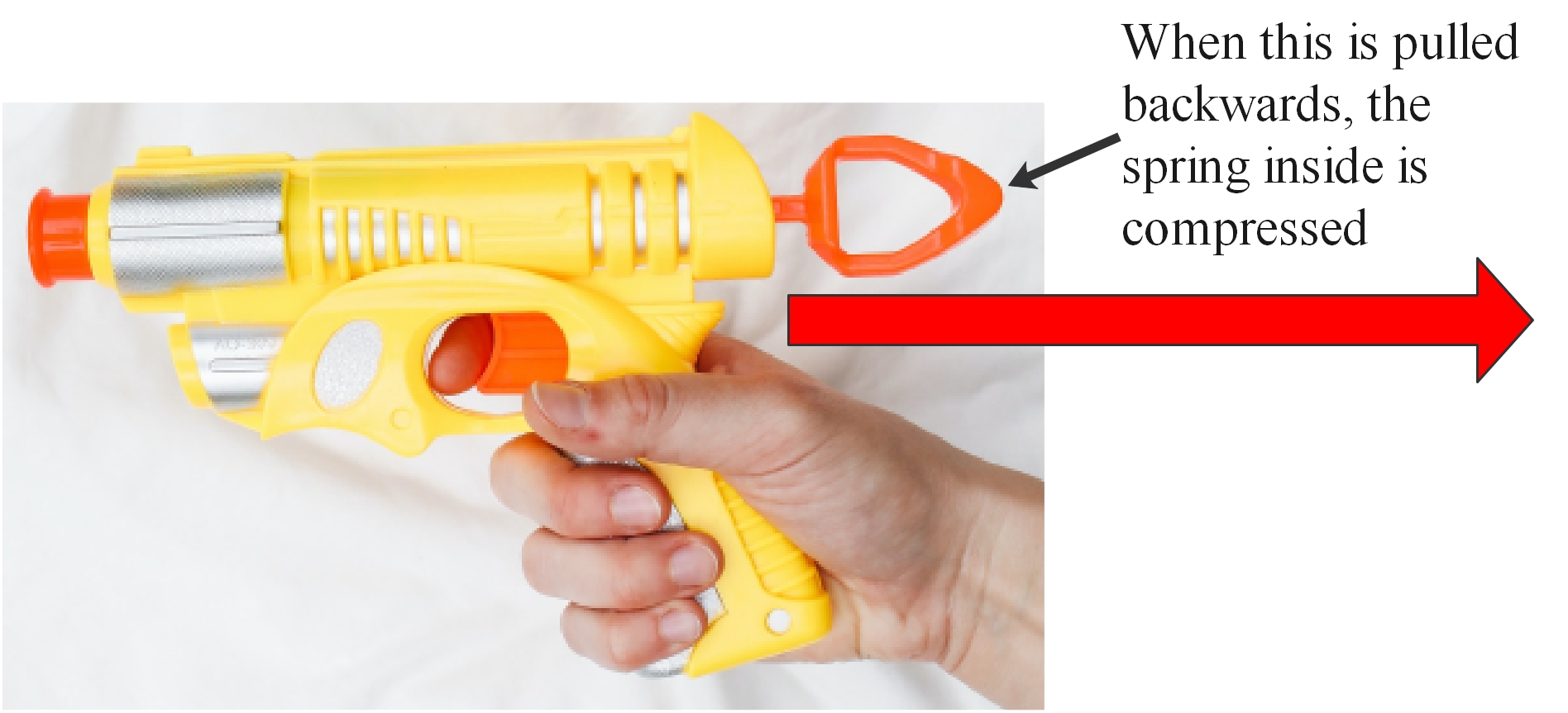 plastic toy gun