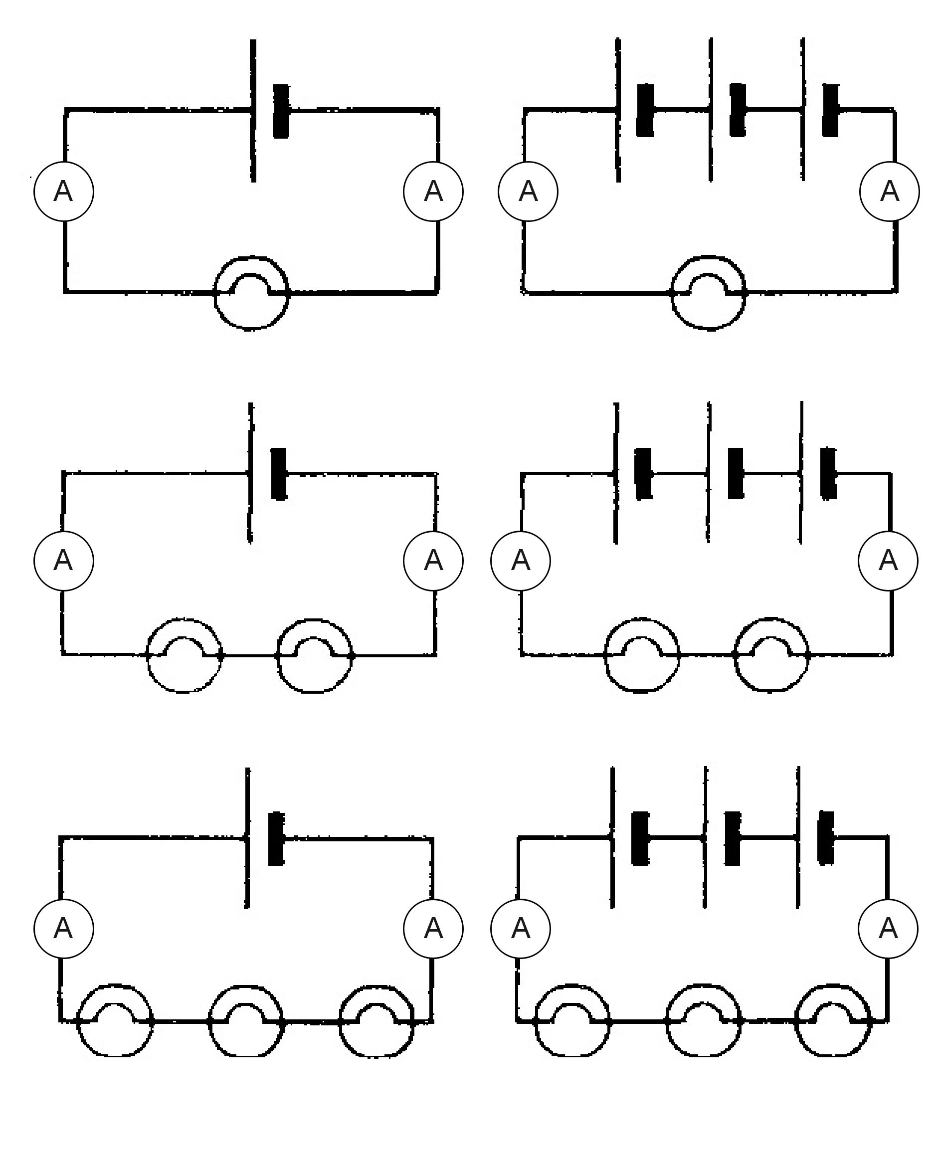 Series circuit practical measuring current