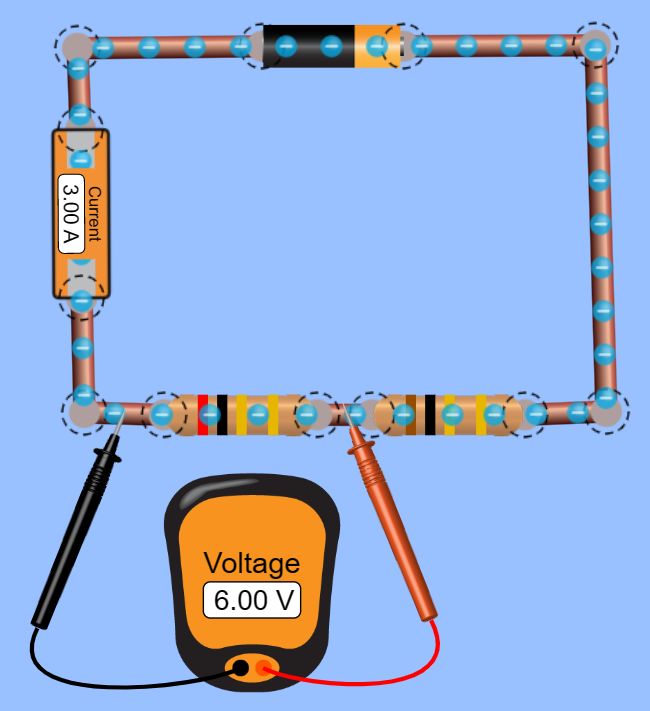 phet screenshot resistor voltage 1